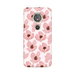 Floral Pink   ---   Sony Nokia Lenovo Moto HTC Huawei - Mobile Back Cover