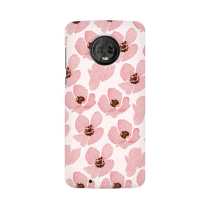 Floral Pink   ---   Sony Nokia Lenovo Moto HTC Huawei - Mobile Back Cover