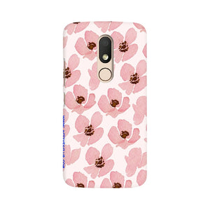 Floral Pink   ---   Sony Nokia Lenovo Moto HTC Huawei - Mobile Back Cover