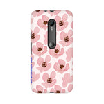 Floral Pink   ---   Sony Nokia Lenovo Moto HTC Huawei - Mobile Back Cover