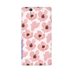 Floral Pink   ---   Sony Nokia Lenovo Moto HTC Huawei - Mobile Back Cover