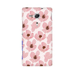 Floral Pink   ---   Sony Nokia Lenovo Moto HTC Huawei - Mobile Back Cover