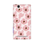 Floral Pink   ---   Sony Nokia Lenovo Moto HTC Huawei - Mobile Back Cover