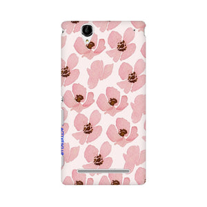 Floral Pink   ---   Sony Nokia Lenovo Moto HTC Huawei - Mobile Back Cover