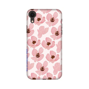 Floral Pink   ---   Apple XioMi RealMe Oppo Vivo - Mobile Back Cover