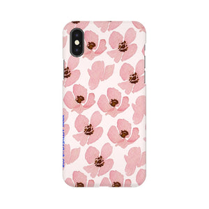 Floral Pink   ---   Apple XioMi RealMe Oppo Vivo - Mobile Back Cover