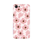 Floral Pink   ---   Apple XioMi RealMe Oppo Vivo - Mobile Back Cover