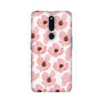 Floral Pink   ---   Apple XioMi RealMe Oppo Vivo - Mobile Back Cover