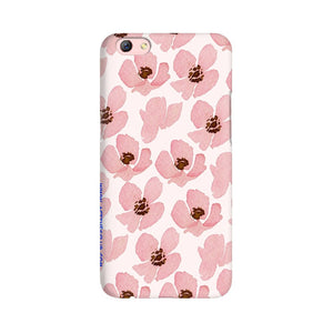 Floral Pink   ---   Apple XioMi RealMe Oppo Vivo - Mobile Back Cover