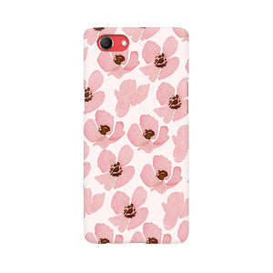 Floral Pink   ---   Apple XioMi RealMe Oppo Vivo - Mobile Back Cover