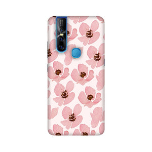 Floral Pink   ---   Apple XioMi RealMe Oppo Vivo - Mobile Back Cover