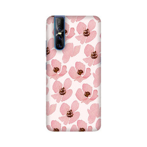 Floral Pink   ---   Apple XioMi RealMe Oppo Vivo - Mobile Back Cover