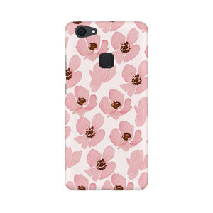 Floral Pink   ---   Apple XioMi RealMe Oppo Vivo - Mobile Back Cover