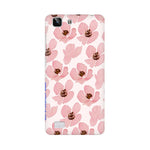 Floral Pink   ---   Apple XioMi RealMe Oppo Vivo - Mobile Back Cover