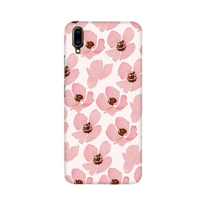 Floral Pink   ---   Apple XioMi RealMe Oppo Vivo - Mobile Back Cover