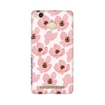 Floral Pink   ---   Apple XioMi RealMe Oppo Vivo - Mobile Back Cover