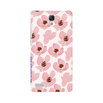 Floral Pink   ---   Apple XioMi RealMe Oppo Vivo - Mobile Back Cover