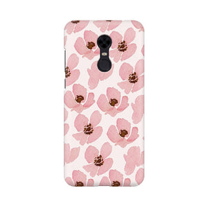 Floral Pink   ---   Apple XioMi RealMe Oppo Vivo - Mobile Back Cover