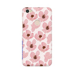 Floral Pink   ---   Apple XioMi RealMe Oppo Vivo - Mobile Back Cover