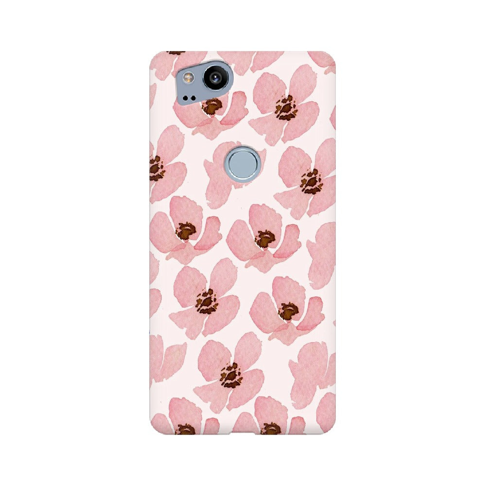 Floral Pink   ---   Samsung Google OnePlus Mobile Back Cover