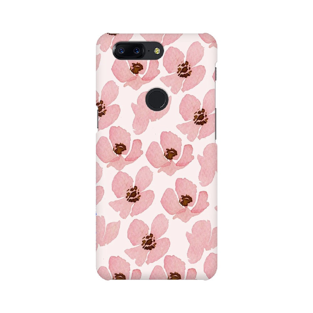 Floral Pink   ---   Samsung Google OnePlus Mobile Back Cover