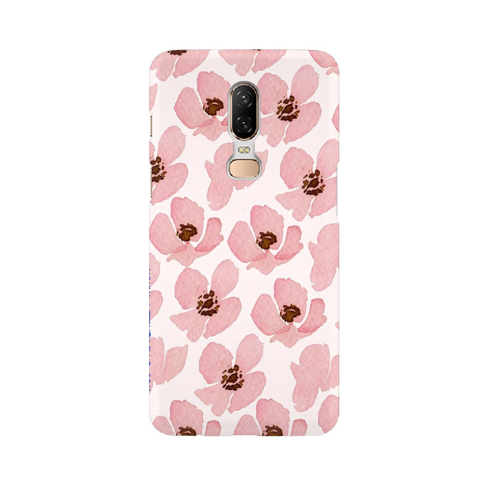 Floral Pink   ---   Samsung Google OnePlus Mobile Back Cover