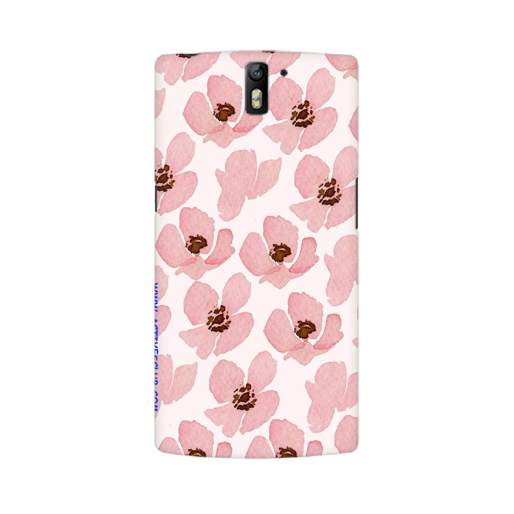 Floral Pink   ---   Samsung Google OnePlus Mobile Back Cover