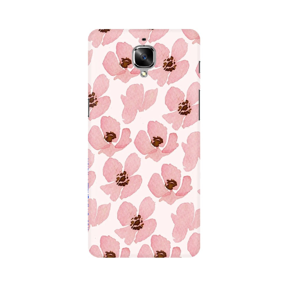 Floral Pink   ---   Samsung Google OnePlus Mobile Back Cover