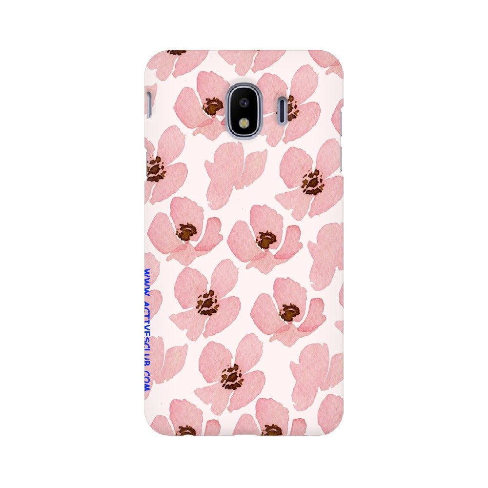 Floral Pink   ---   Samsung Google OnePlus Mobile Back Cover