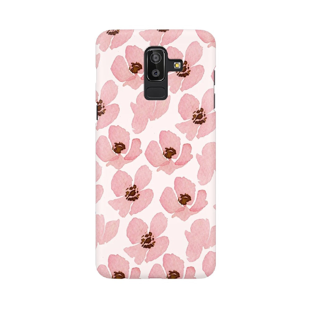 Floral Pink   ---   Samsung Google OnePlus Mobile Back Cover