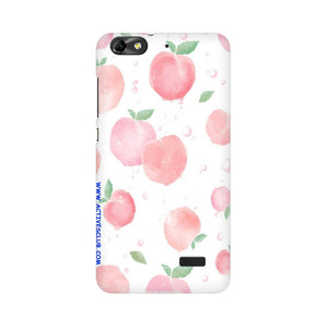 Peach Print   ---   Sony Nokia Lenovo Moto HTC Huawei - Mobile Back Cover