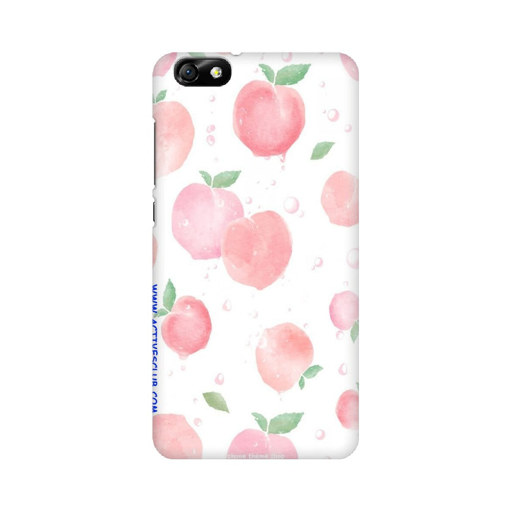 Peach Print   ---   Sony Nokia Lenovo Moto HTC Huawei - Mobile Back Cover