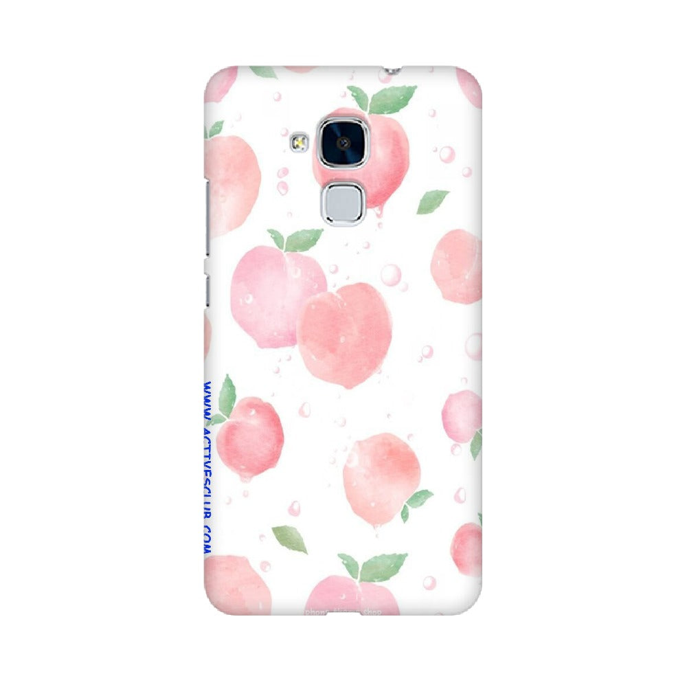 Peach Print   ---   Sony Nokia Lenovo Moto HTC Huawei - Mobile Back Cover