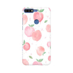 Peach Print   ---   Sony Nokia Lenovo Moto HTC Huawei - Mobile Back Cover