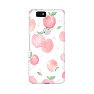 Peach Print   ---   Sony Nokia Lenovo Moto HTC Huawei - Mobile Back Cover