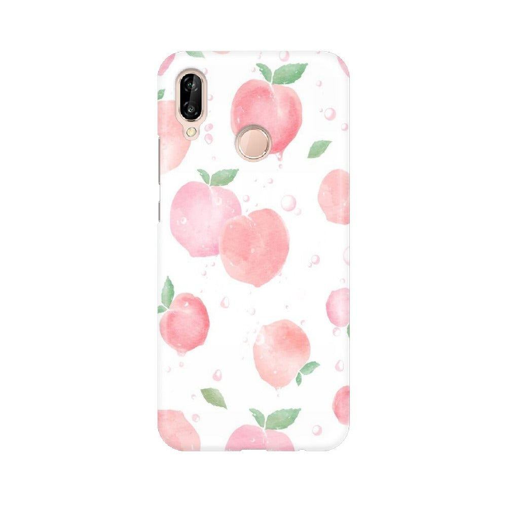 Peach Print   ---   Sony Nokia Lenovo Moto HTC Huawei - Mobile Back Cover