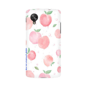 Peach Print   ---   Sony Nokia Lenovo Moto HTC Huawei - Mobile Back Cover