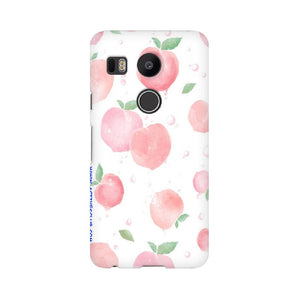 Peach Print   ---   Sony Nokia Lenovo Moto HTC Huawei - Mobile Back Cover