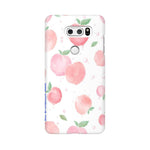 Peach Print   ---   Sony Nokia Lenovo Moto HTC Huawei - Mobile Back Cover