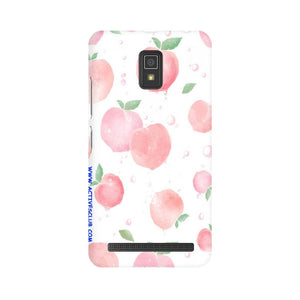 Peach Print   ---   Sony Nokia Lenovo Moto HTC Huawei - Mobile Back Cover