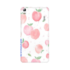 Peach Print   ---   Sony Nokia Lenovo Moto HTC Huawei - Mobile Back Cover