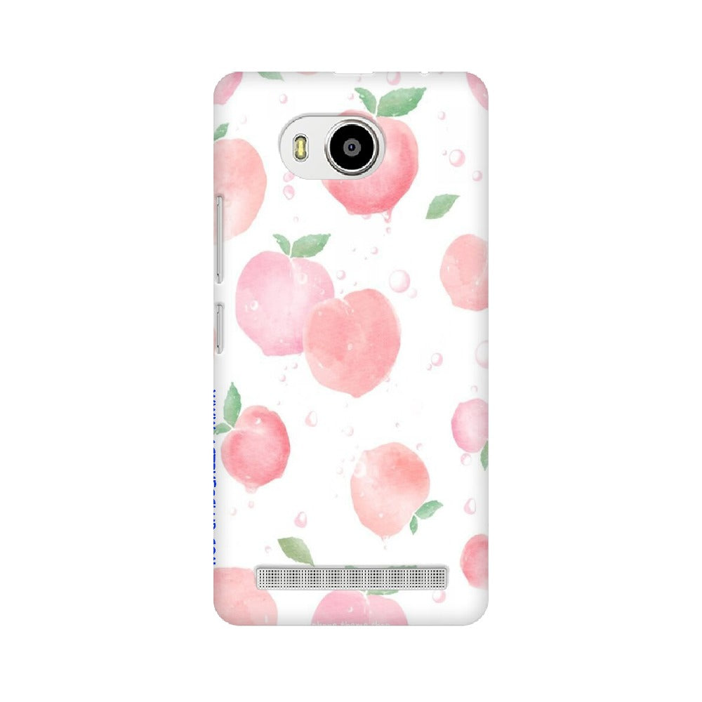 Peach Print   ---   Sony Nokia Lenovo Moto HTC Huawei - Mobile Back Cover