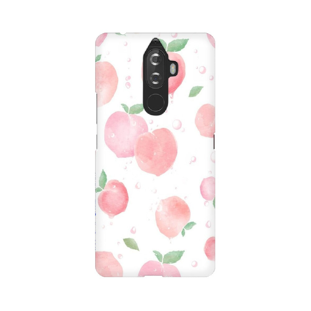 Peach Print   ---   Sony Nokia Lenovo Moto HTC Huawei - Mobile Back Cover