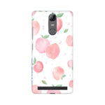 Peach Print   ---   Sony Nokia Lenovo Moto HTC Huawei - Mobile Back Cover