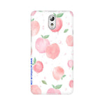 Peach Print   ---   Sony Nokia Lenovo Moto HTC Huawei - Mobile Back Cover