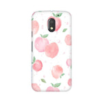 Peach Print   ---   Sony Nokia Lenovo Moto HTC Huawei - Mobile Back Cover