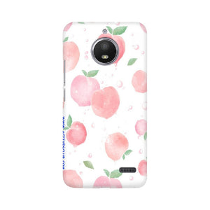 Peach Print   ---   Sony Nokia Lenovo Moto HTC Huawei - Mobile Back Cover