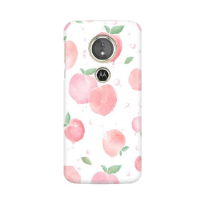 Peach Print   ---   Sony Nokia Lenovo Moto HTC Huawei - Mobile Back Cover