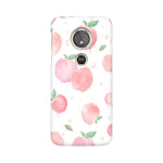 Peach Print   ---   Sony Nokia Lenovo Moto HTC Huawei - Mobile Back Cover