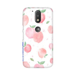 Peach Print   ---   Sony Nokia Lenovo Moto HTC Huawei - Mobile Back Cover